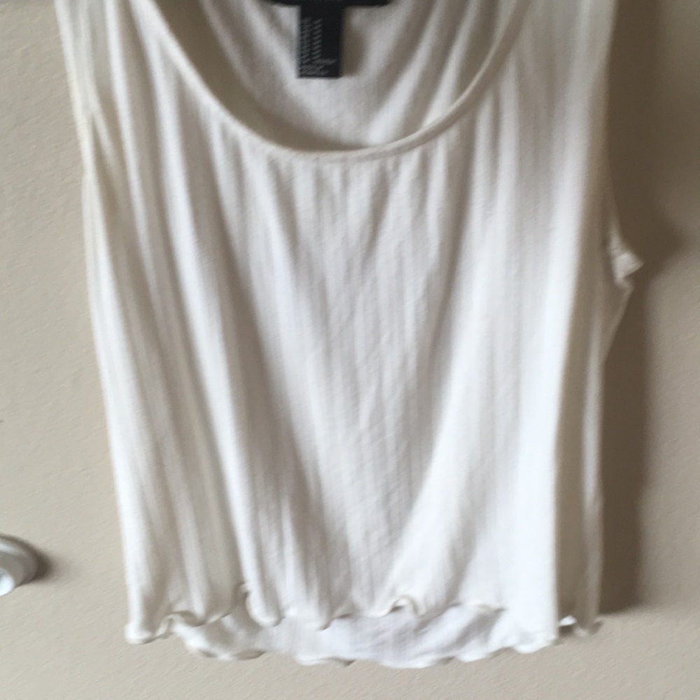 White tank top